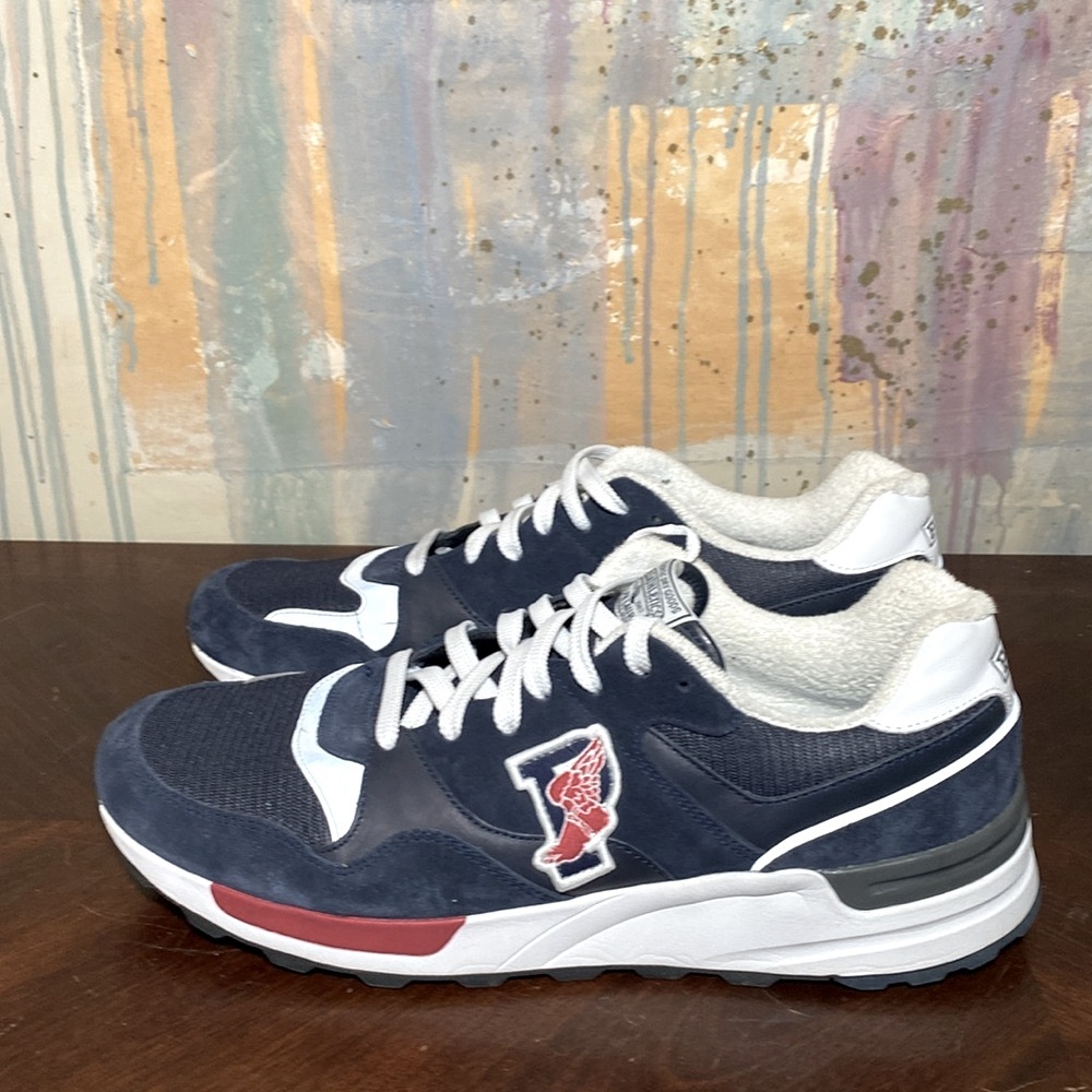 Polo Ralph Lauren TRACKSTR 100 P Wing Sneakers Blue Men’s size 14D